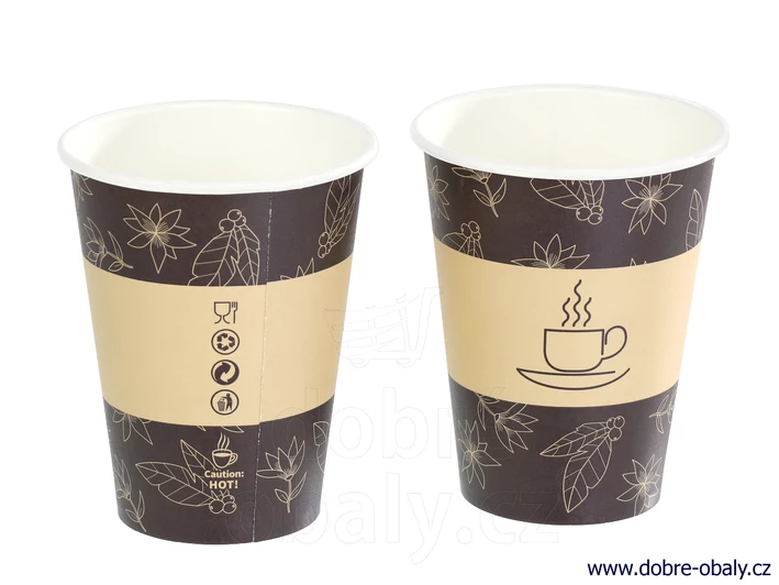Biodegradabilní kelímek LOVE NATURE 360 ml (0,3 l) 