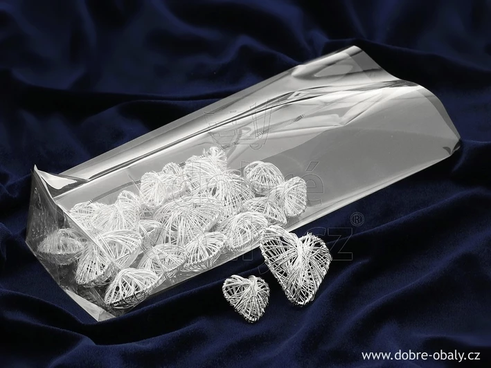 Celofánové sáčky 16x27 cm křížové dno PP