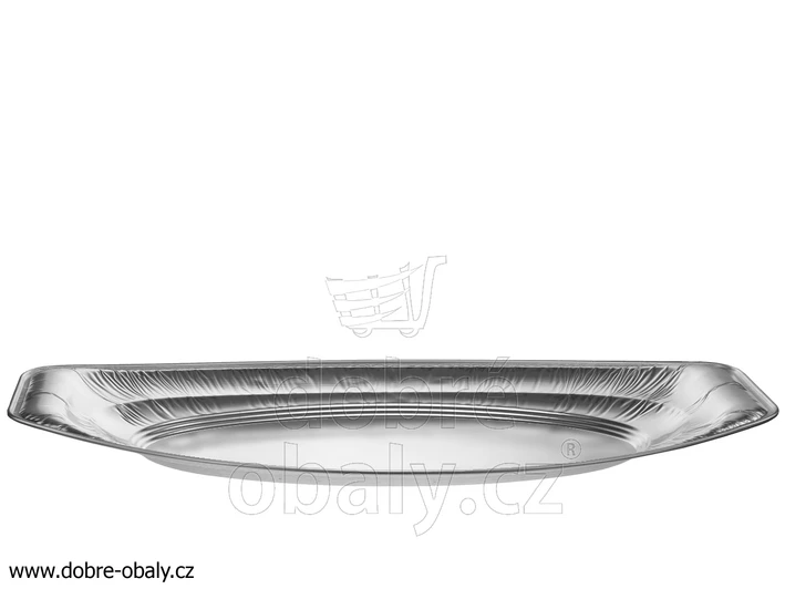 Hliníkový servírovací tác VELKÝ GONDOLA 550 x 350 mm