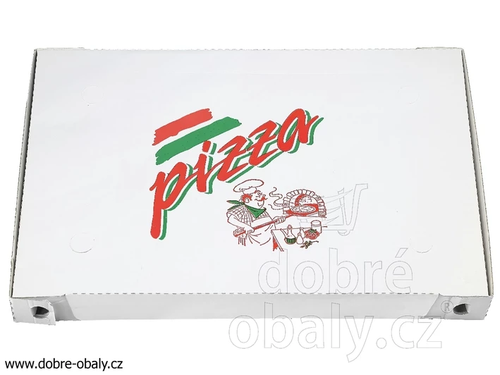 Pizza krabice 60x40x5cm s potiskem