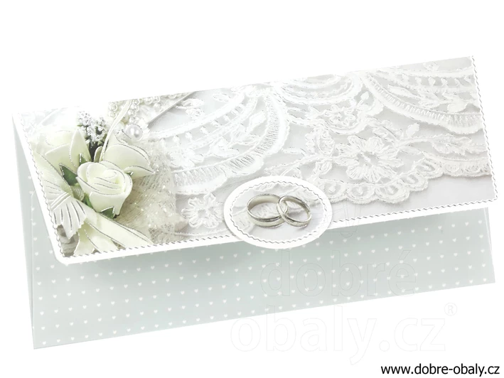 Svatební obálka na peníze 55-036