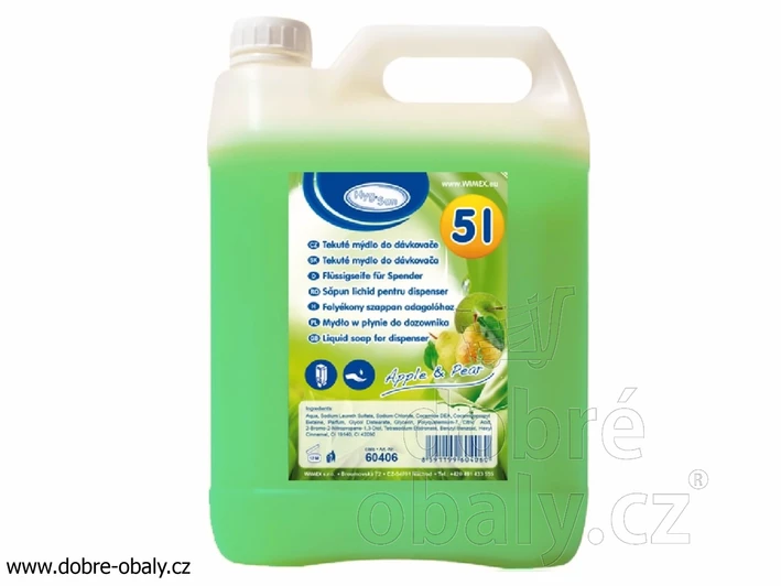 Tekuté mýdlo HygSoft Jablko & Hruška