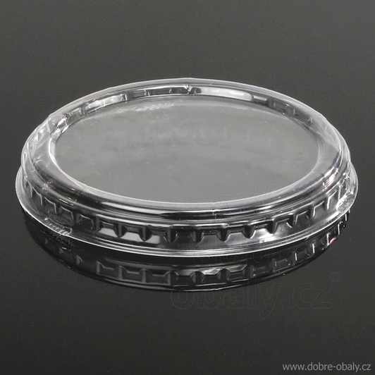 Víčko na misku na ruské vejce čiré PET