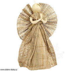 Anděl z pytloviny VELKÝ