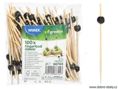 Bambusové bodce ČERNÁ PERLA, 100 ks