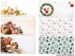 Dopisní obálky s vánočním potiskem