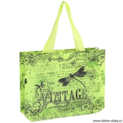 Ekologická taška ULTRA MINI - VINTAGE zelená