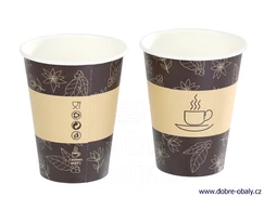 Ekologický kelímek na kávu 360 ml (0,3 l), 12 ks EKO-BIO