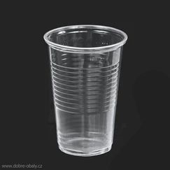 Kelímek plastový čirý 0,2 l PP