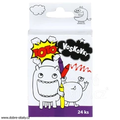 Kulaté voskovky 24 ks