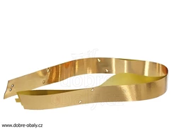 Mašle stahovací 2 x 50cm metal PRESENT ČERVENÁ