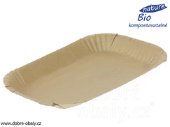 Nepromastitelný ZVÝŠENÝ tácek 15 x 23 x 2 cm, 100 ks