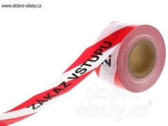 Ohraničovací vytyčovací páska na výkopy ZÁKAZ VSTUPU 250m