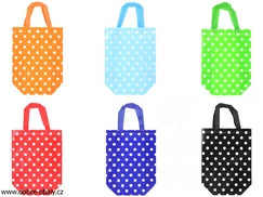 Opakovaně použitelná taška W033754 PUNTÍKY 27x29x12 cm