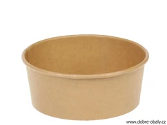 Papírová miska KRAFT 750 ml Ø150mm, 50 ks 