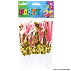 Papírové frkačky W039247 TŘÁSNĚ, 6 ks