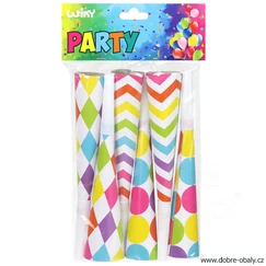 Papírové trubky W039263 TVARY, 6 ks