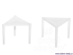 Plastový distanční stojánek do pizza krabic, 100ks