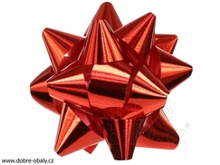 Rozetka samolepicí BIG 80 mm metal ČERVENÁ