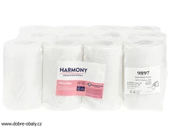 Ručník v roli MIDI 2 vrstvý EXTRA BÍLÝ