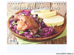 Stolní kalendář 2026 České tradiční RECEPTY