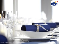 Ubrousky Dunisoft 40x40 cm DARK BLUE, 60ks