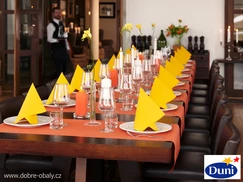 Ubrousky Dunisoft 40x40 cm YELLOW, 60ks