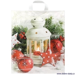 Vánoční taška EXTRA pevná s uchem vzor 9 LUCERNA