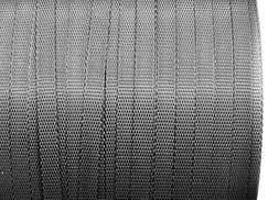Vázací páska PP 10 x 0,35 mm / 900 m / dutinka 60 mm černá