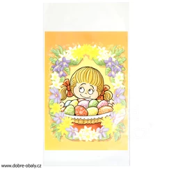 Velikonoční celofánový sáček 81, mix motivů