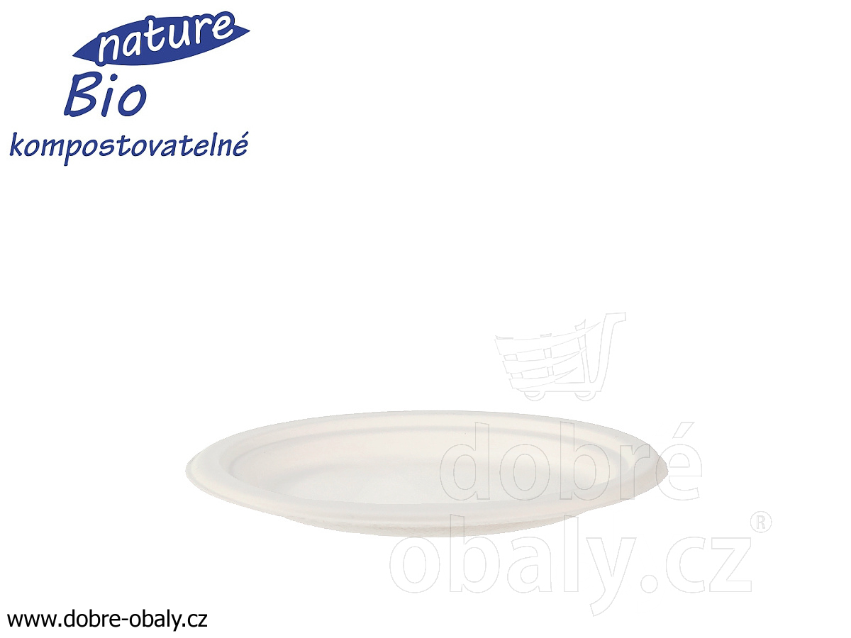 BIO Dezertní talíř kulatý 17 cm