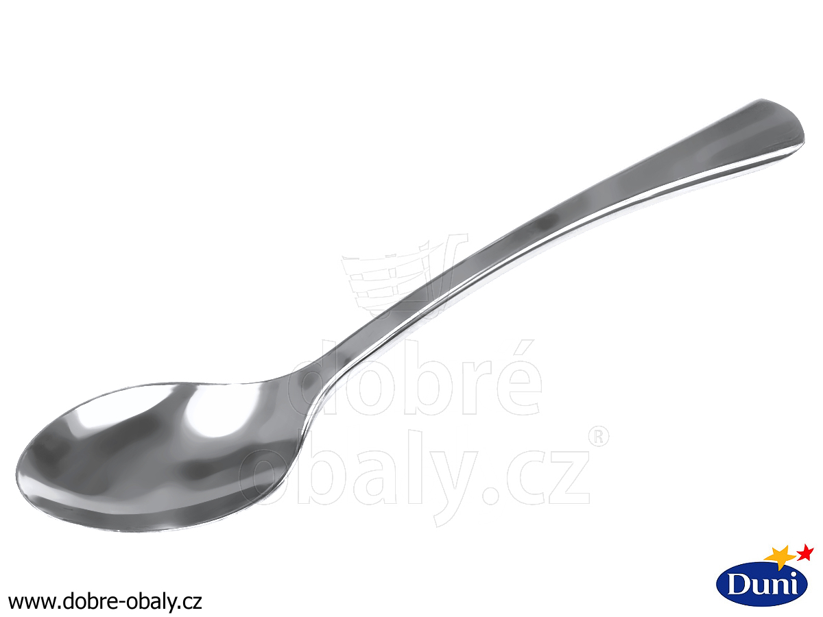 Duni Silver Flair lžíce polévková stříbrná 190 mm, 40 ks