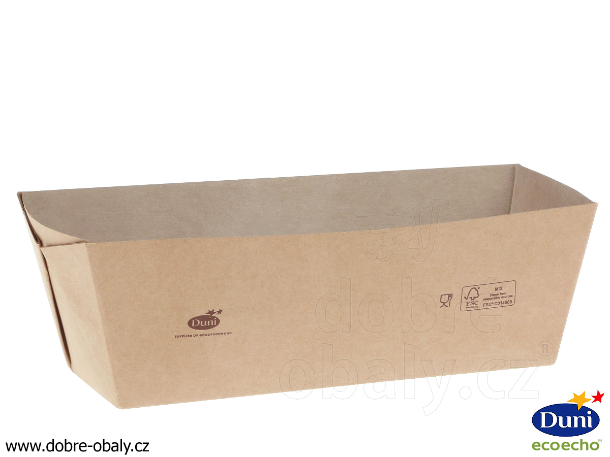 Eko papírová krabička Viking 1100 ml úzká