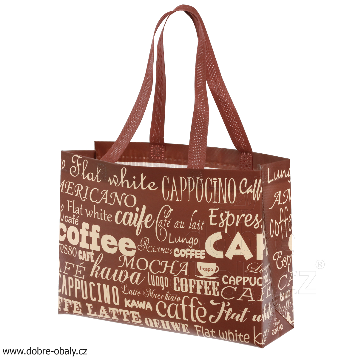 Ekologická taška na opakované použití ULTRA MINI - káva