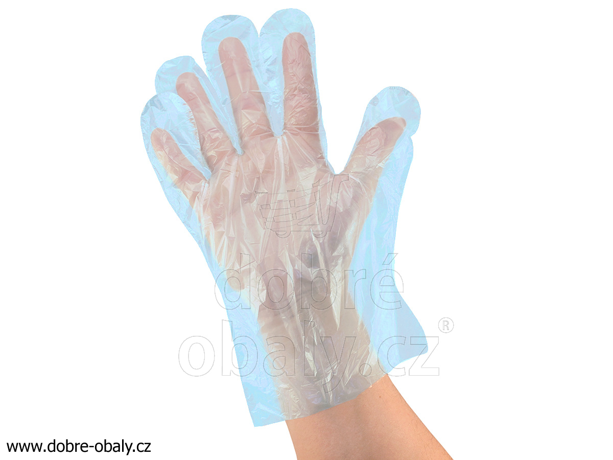 Jednorázové odtrhávací  rukavice, 100 ks