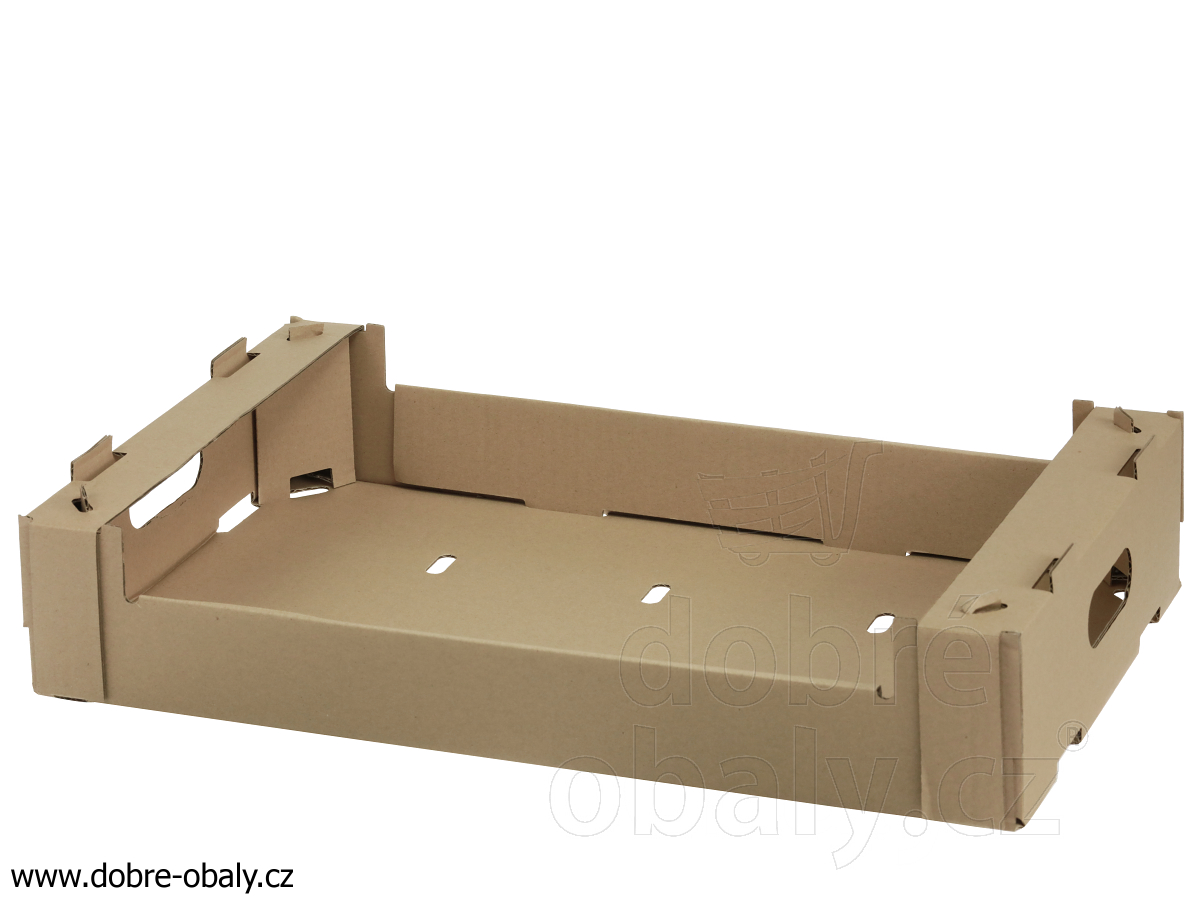 Krabice na cukroví / odnosná přepravka 50 x 28 x 9 cm