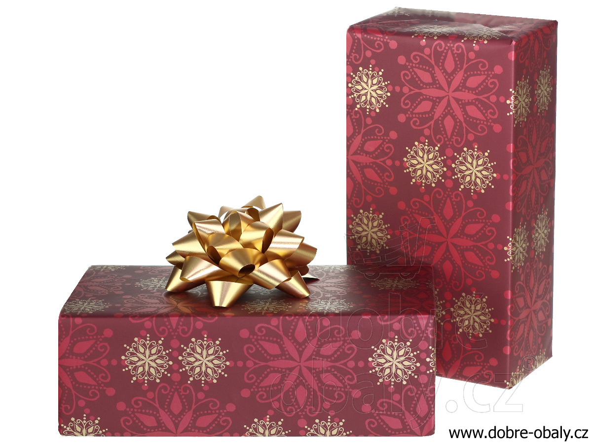 Luxusní vánoční balicí papír LOWED 87062