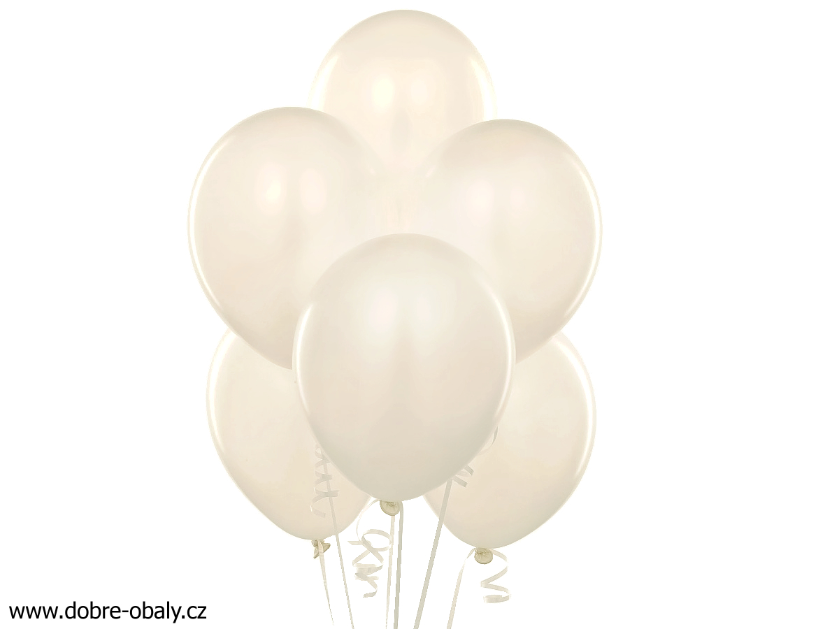 Nafukovací balónky PERLEŤOVÉ, 100ks