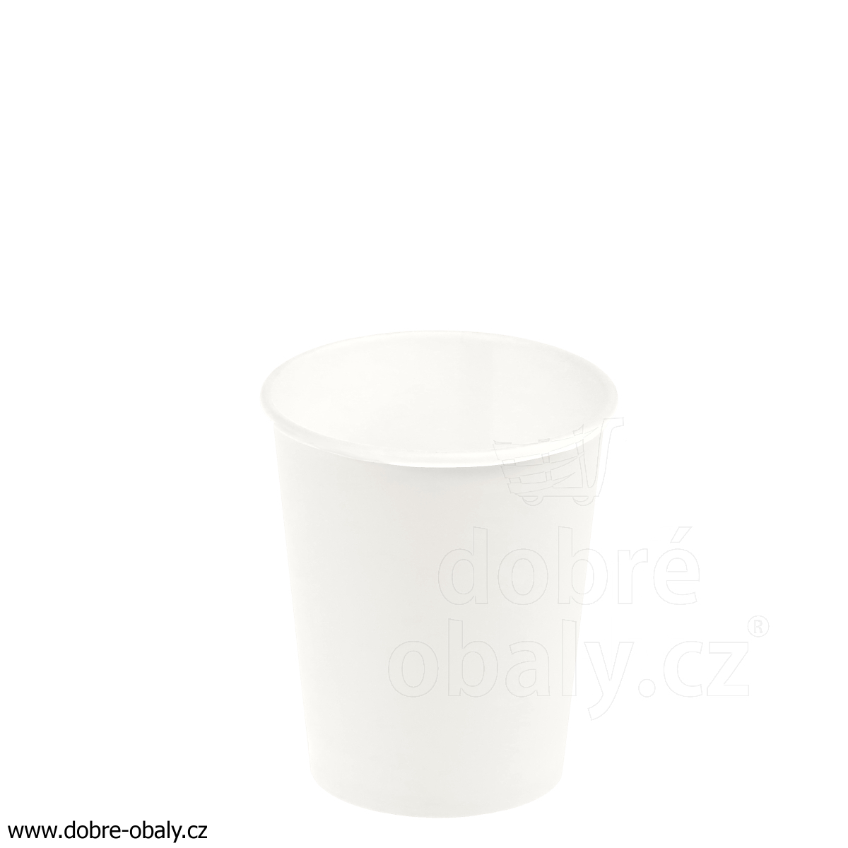 Papírový kelímek na kávu 200 ml (0,15 l) bílý 
