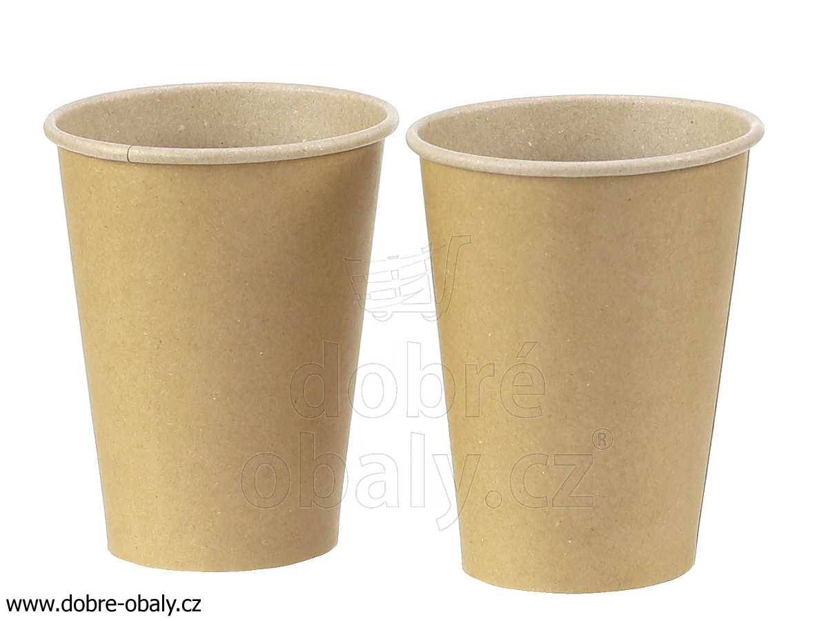 Papírový kelímek na kávu 360 ml (0,3 l) KRAFT 