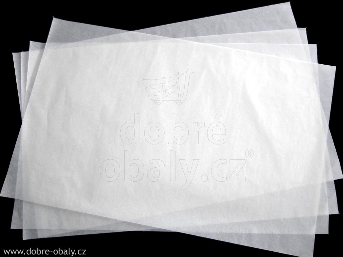 Pečicí papír BÍLÝ 57 cm x 78 cm, archy - 500ks 