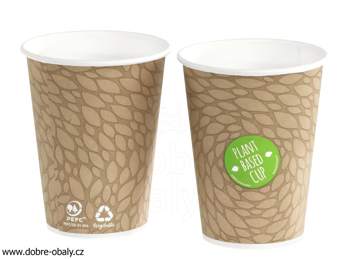 Recyklovatelný papírový kelímek na kávu 350 ml (0,3 l)