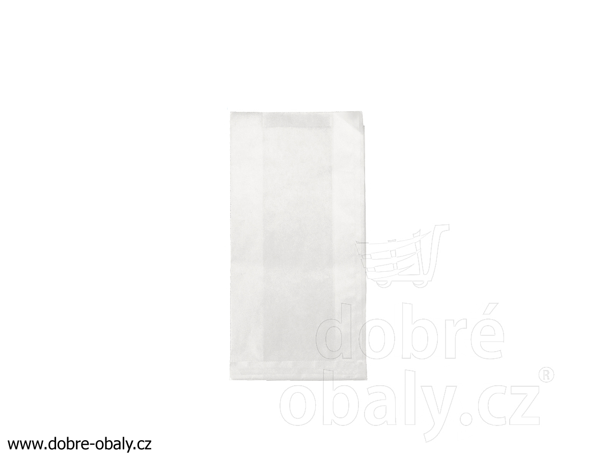 Sáček papírový bílý 1 kg, 1000 ks