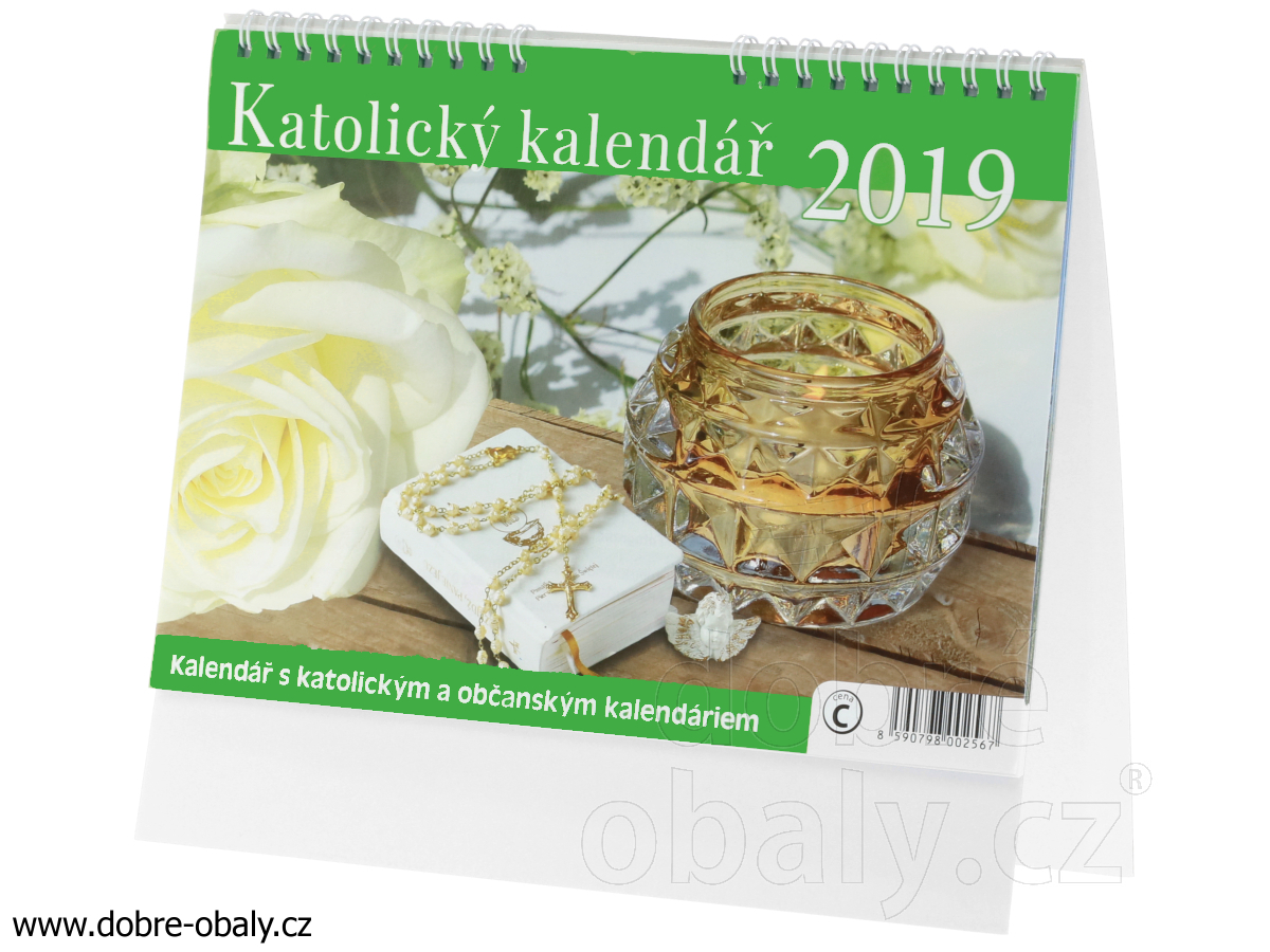 Stolní kalendář 2019 - KATOLICKÝ