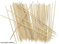 Bambusové špejle hrocené 25 cm GOURMET, 200ks
