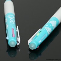 Čtyřbarevné gumovací pero