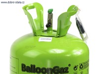 Helium pro nafukovací balónky 420 l + 50 balónků