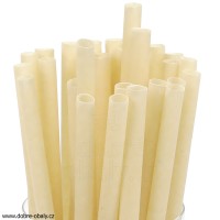 Jednorázová bambusová brčka na smoothie 8 x 230 mm, 200 ks