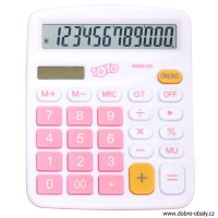 Kalkulačka solární VECTOR 886200 růžová