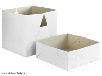 Krabice na patrové dorty 30 x 30 x 30 cm